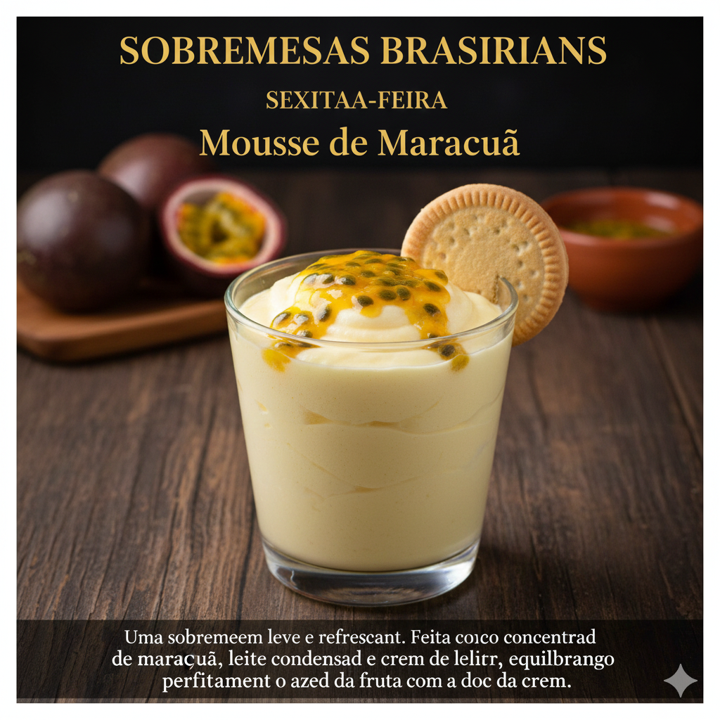 Mousse de Maracujá